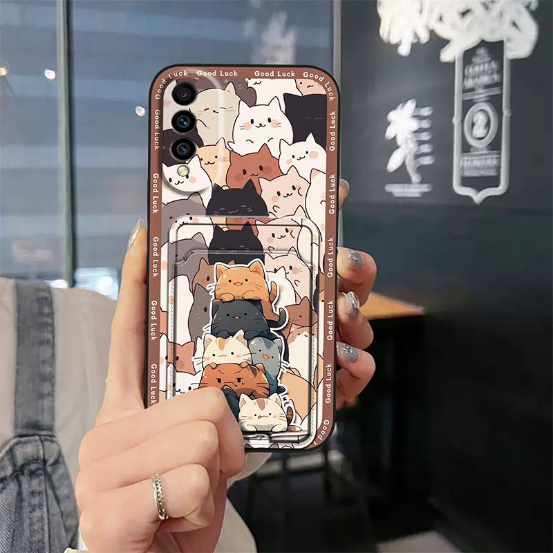 Silicone Durable Phone Case For Wiko T50 Cute Graffiti Soft case Dirt-resistant Waterproof protective Full wrap Cartoon