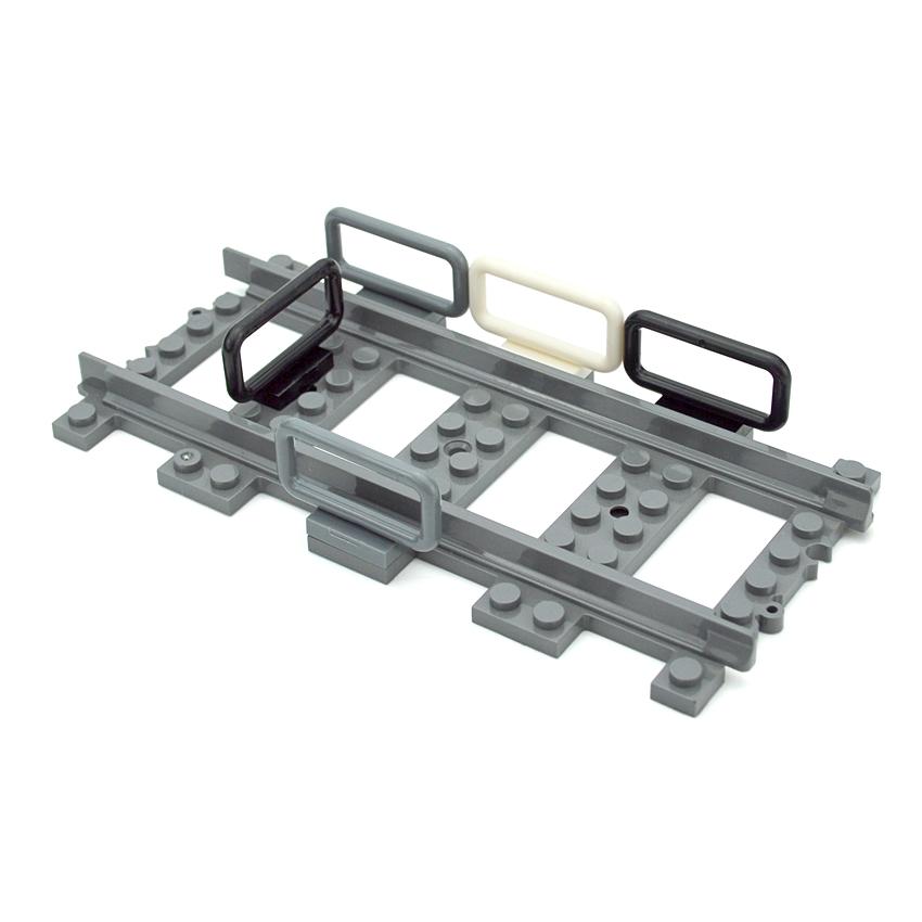 20PCS Building Blocks Technical MOC Parts 1x4x2 fence guardrail panel Assembles Particles Compatible With 6187 DIY Bricks Toys