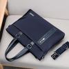 Men's Large Capacity Oxford Cloth Casual Briefcase and Crossbody Bag