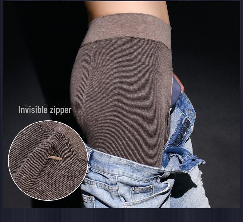 Qinghe 2022 Herren Warme Hose mit Reißverschluss: Stilvoll, sexy und funktional.