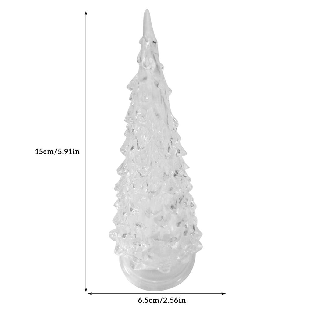 Christmas Night Lamp Energy-saving LED Light Tree-shaped Acrylic Decorative Lamp