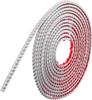 1pc Home Decoration PVC Self-Adhesive 3D Wall Molding Line Ceiling Baseboard Background Wall Trim Line Frame Border Decor Strip