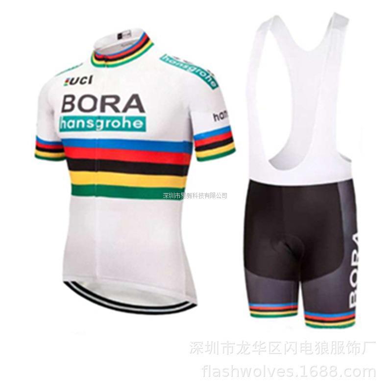BORA Edición Equipo Traje de Ciclismo Manga Corta Verano Bicicleta de Montaña Tour de Francia