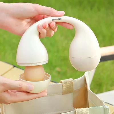 Soporte para Huevos con Forma de Auricular Portátil Contenedor de Huevos Crisper de Refrigerador Caja de Protección para Huevos Para Senderismo al Aire Libre Viajes Picnic