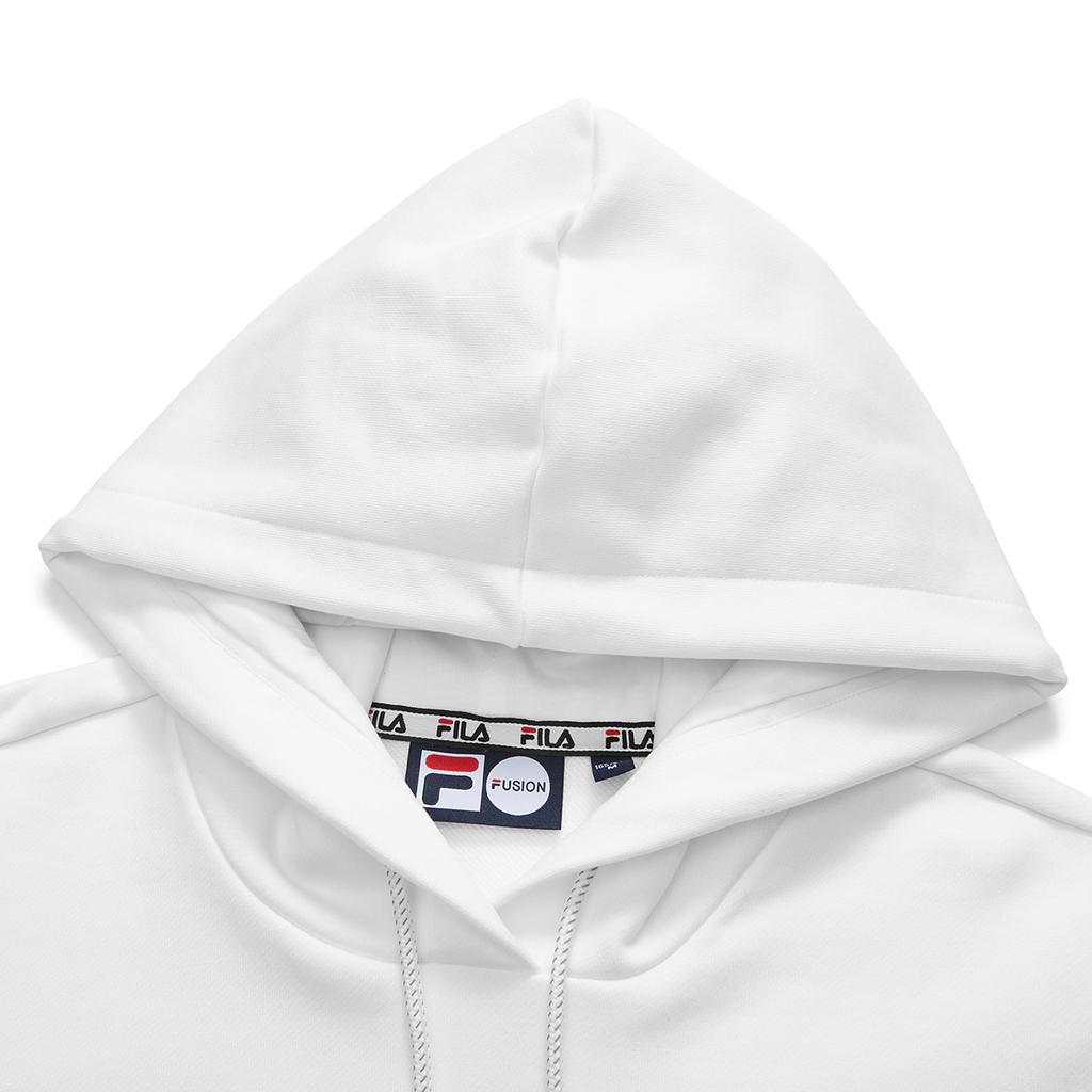 Fila Fusion Casual Printed Hoodie Women Hoodies White T11W113204F-WT