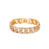 European & American Diamond Cuban Bracelet: Vintage Hip-Hop Disco Punk Accessories for Men & Women