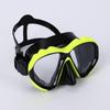 Maschera da Immersione in Silicone per Bambini e Adulti con Snorkel - Lente in Vetro Temperato HD, Montatura Grande