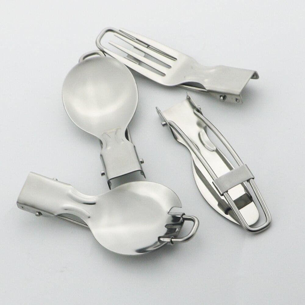 Σετ Μαχαιροπήρουνων για Δείπνο για Κουτάλια Φορητά Επιτραπέζια Σκεύη Ανοξείδωτα Μαχαιροπήρουνα Είδη Μαγειρικής Εξωτερικού Χώρου