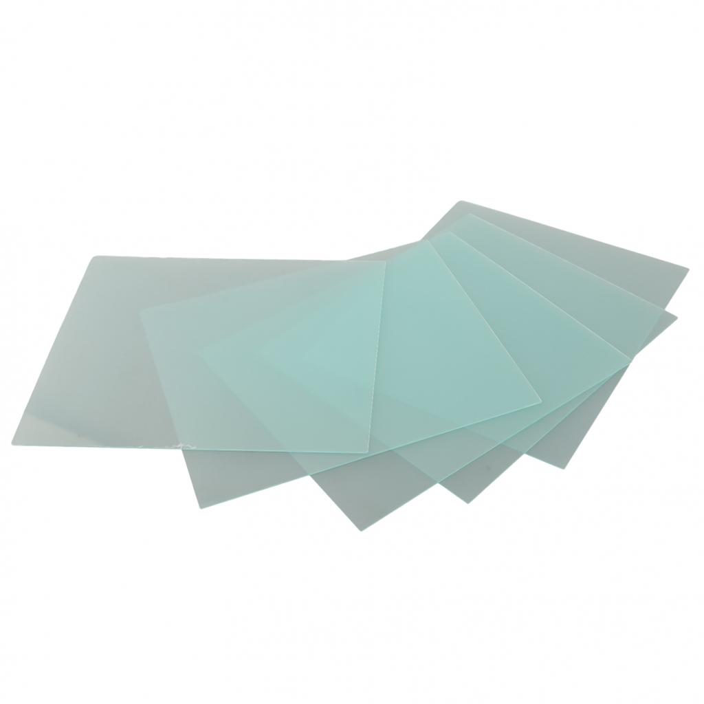 Pak van 5 Beschermfolies voor Lashelm Beschermt Lens tegen Lasslak