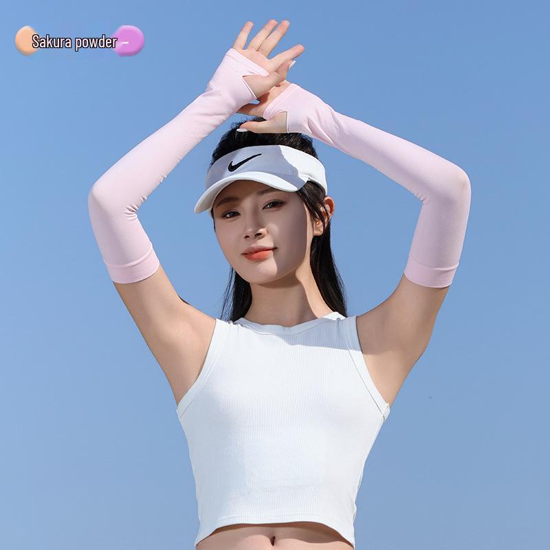 Ice Silk UV Protection Sleeves for Cycling - Breathable Sun-Guard for Men & Women