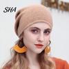 Cozy Warm Caps for Shopping Slouchy Knitted Hat, Women Men Autumn Winter Soft Thermal Hats Sports Ski Cap, Solid Color Skull Cap Hiking Outdoor Walks