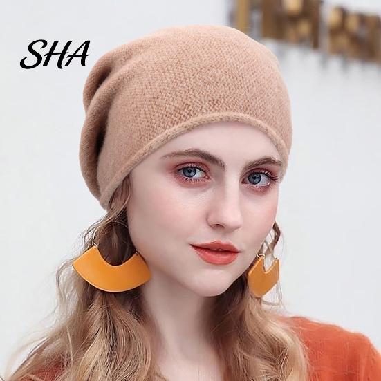Cozy Warm Caps for Shopping Slouchy Knitted Hat, Women Men Autumn Winter Soft Thermal Hats Sports Ski Cap, Solid Color Skull Cap Hiking Outdoor Walks