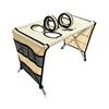 Small Dog Grooming with Detachable Stainless, Scratch and Pet Bed