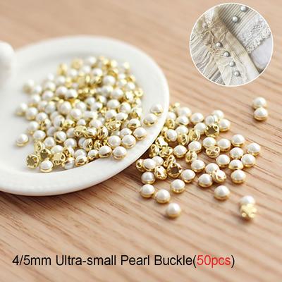 Cute Accessories Craft  DIY Doll Clothes Mini Pearl Buttons  Pullip Clothing Sewing  Bjd Blythe