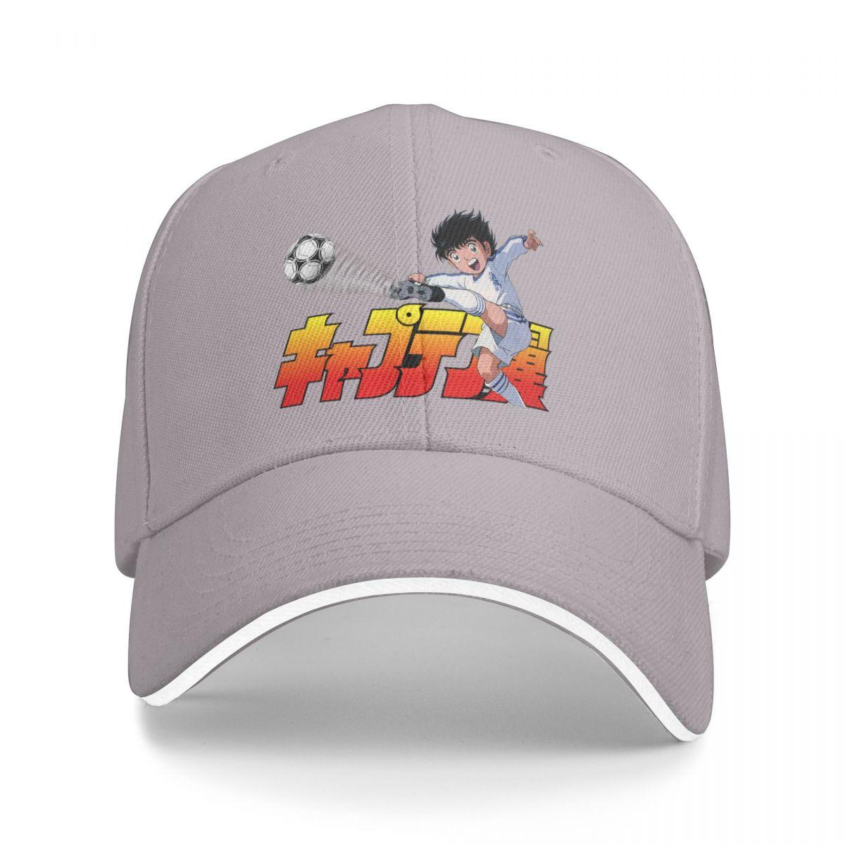 

Baseball Caps Captain Tsubasa Customized Female Male Sport Summer Caps One Size