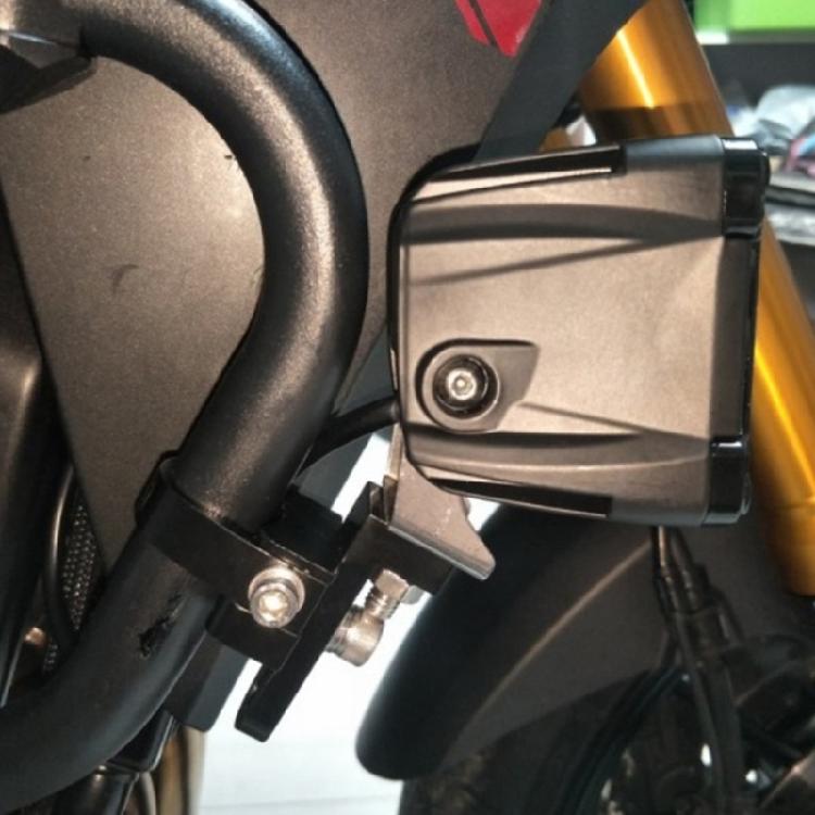 Motorcycle Driving Light Extension Holder Spotlight Mounting Bracket Headlight Front Fork Bracket Spotlight Clamp Holder