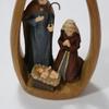 Home Study Decoration Handicrafts And Ornaments, Imitation Wood Carvings Of The Holy  And Mother, Resin Gift  , Photo Props