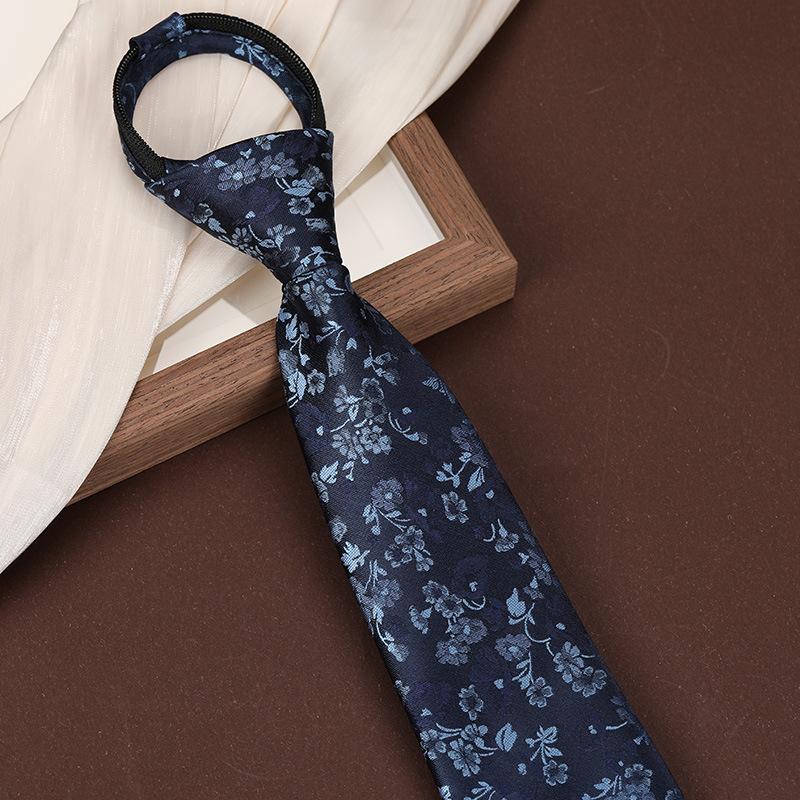 Платье Профессиональное Деловое 8 см Мужской Бесплатный Галстук Свадьба Жених Гонконгский Стиль Новый Ретро Молния Галстук