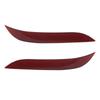 Reflective Strips For BMW 5 Series E60 Sedan E61 2003-2007 Pre-facelift Rear Bumper Reflector Red Lens Warning Strip 63146915039