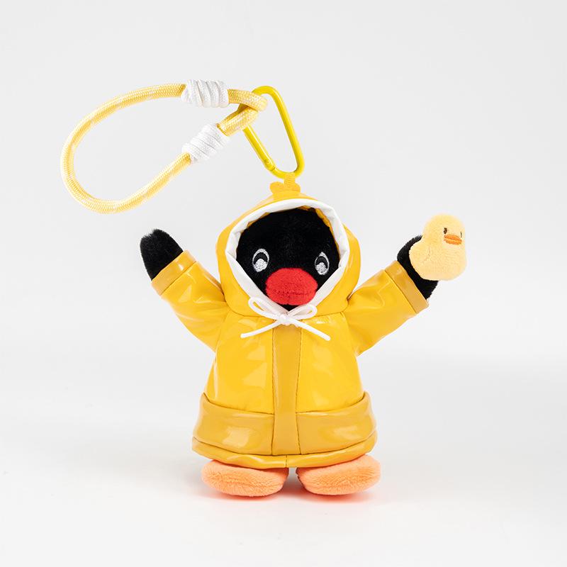 Youmai Penguin Sitting Pose Plush Toy Pinga Doll Ornament for Claw Machines