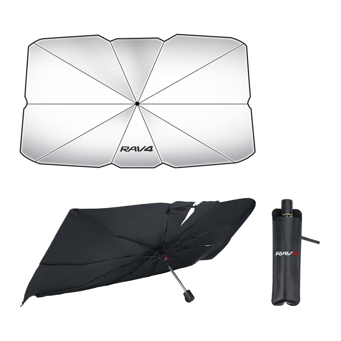 

Car Sunshade Compatible with XA50 and 30 Series Features a Flexible Handle for Windshield High Light Heat Foldable UV and Dashboard Protection серебряный