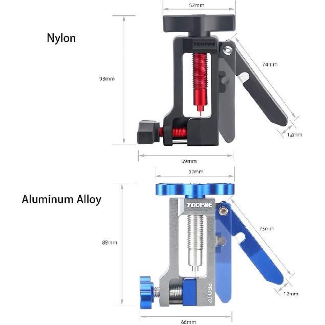 Oil e Pushing Device Emergency for Bicycle Placement Tools sy Install Multifunction Practical Bike ing Cutter Repair T Heads Compact Home Needle