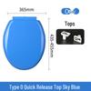 Xuanyong O-Shape Soft-Close PP Toilet Seat