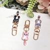 Cat Pendant Selling Cute Fun Cartoon Keyring Kitty Bicycle Car Motorcycle Keychain Metal Accessories Fashion Man Woman Gift