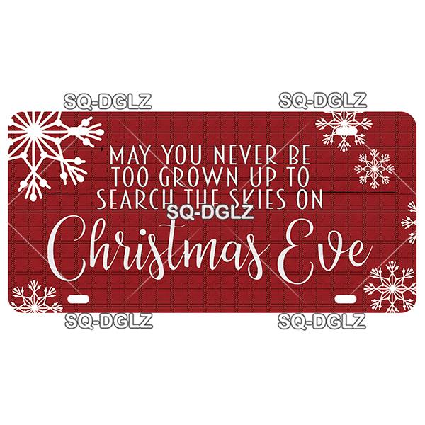 Christmas Vintage Metal Sign Welcome Tin Sign Vintage Door Decor Man Cave Plaque Home Decor Bar Sign Friend/Family Gift