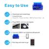 Bluetooth OBD2 Scan Automotive Diagnostic Tester for Tool, v1.5 iOS/Android (L)
