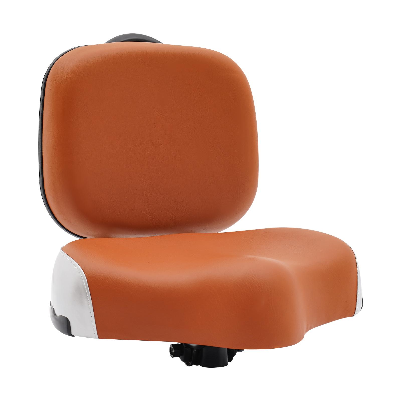 

Brown Gray Dark Gray Tricycle Seat 9.05-13.77IN Adjustable Backrest Polyethylene Foam Iron Material Pre-drilled Holes Edges коричневий
