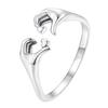 European And Korean Fashion Than Heart Ring Women, Couple Gift Boys Gift Ring, Popular Simple Finger Ring