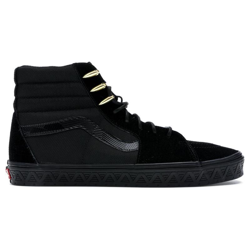 Vans Marvel X Vans SK8 HI 'Black Panther' Vans VN0A38GEUBH