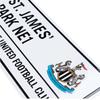 Newcastle United FC Street Sign