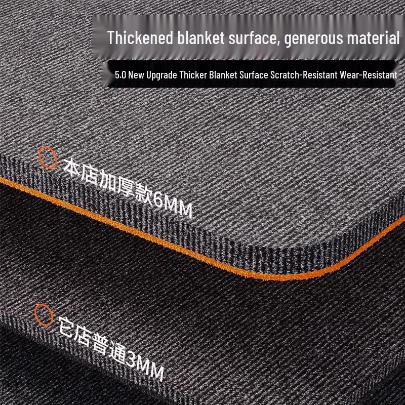 Pu Cheng 9mm TPE Carpet Anti-Vibration & Soundproofing Mat - Brown Single Stripe