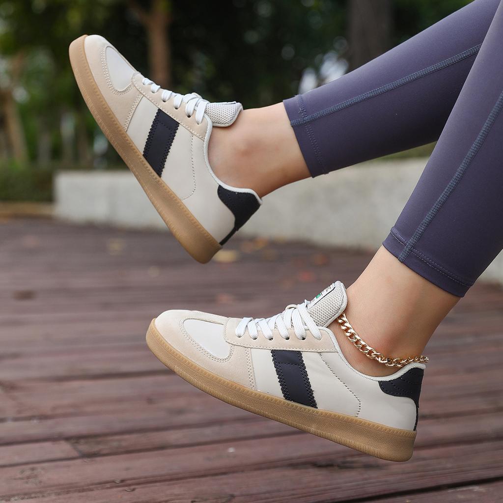 TUINANLE Women Sneakers Spring Non-slip Round Toe Women Flats Shoes Shallow Bow Casual Sneakers