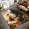 Assassin's Creed Printed Area Rug Carpet for Bedroom Living Room Home Decor Rugs Mat Non Slip Mat Rug for Bedside