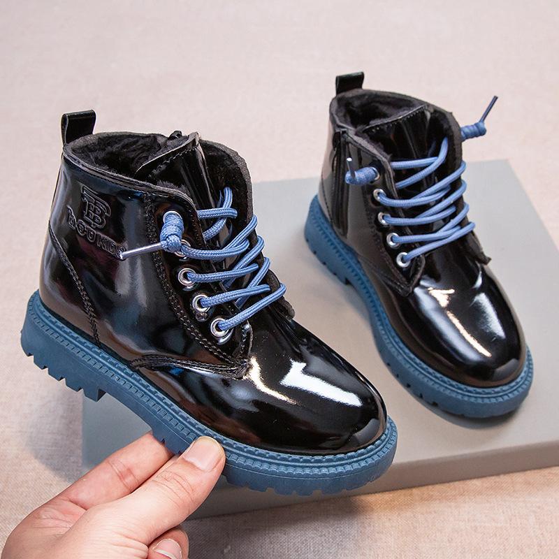 New Winter Martin Leather Boots  Children's Shoes