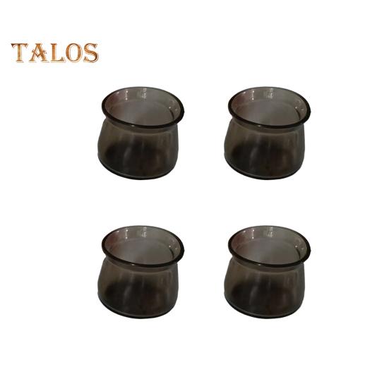 4Pcs Chair Leg Cover Lightweight Anti-slip Chair Leg Floor Protector Wear-resistant Felt Furniture Pad for