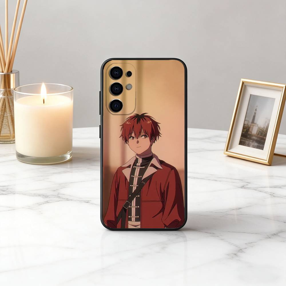 

Sousou No F-Frieren S-Stark-es Phone Case Black Silicone Soft For Samsung S25,S24,S21,S22,S23,S30,Ultra,S20,Plus,Fe,Lite Samsung S24