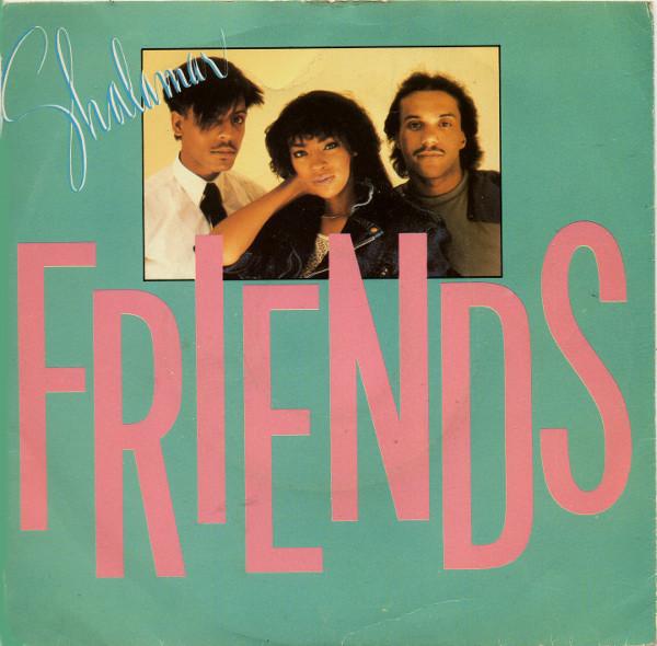 7inch Record SHALAMAR - Friends CHUM1 Solar 1982 UK Soul/Funk Used