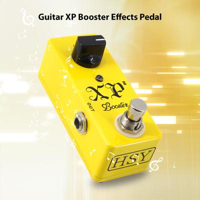 Guitar XP Booster Pedal Electric Guitar Effects Pedal True Bypass Zinc Alloy Shell DC 9V 6.35mm