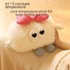 Rechargeable Electric Heating Hot Water Bag - Plush Hand Warmer for Belly Warmth