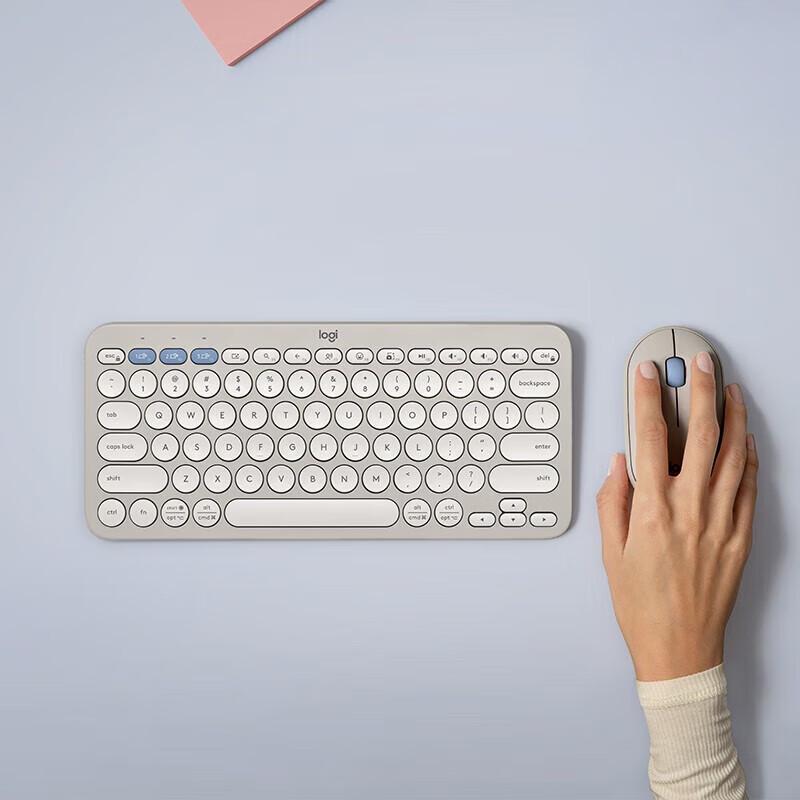 Logitech PEBBLE 2 COMBO Multi-Device Wireless Keyboard and Mouse Set