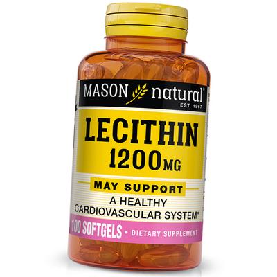 Soy Lecithin, Lecithin 1200, 100gelcaps (72529012)