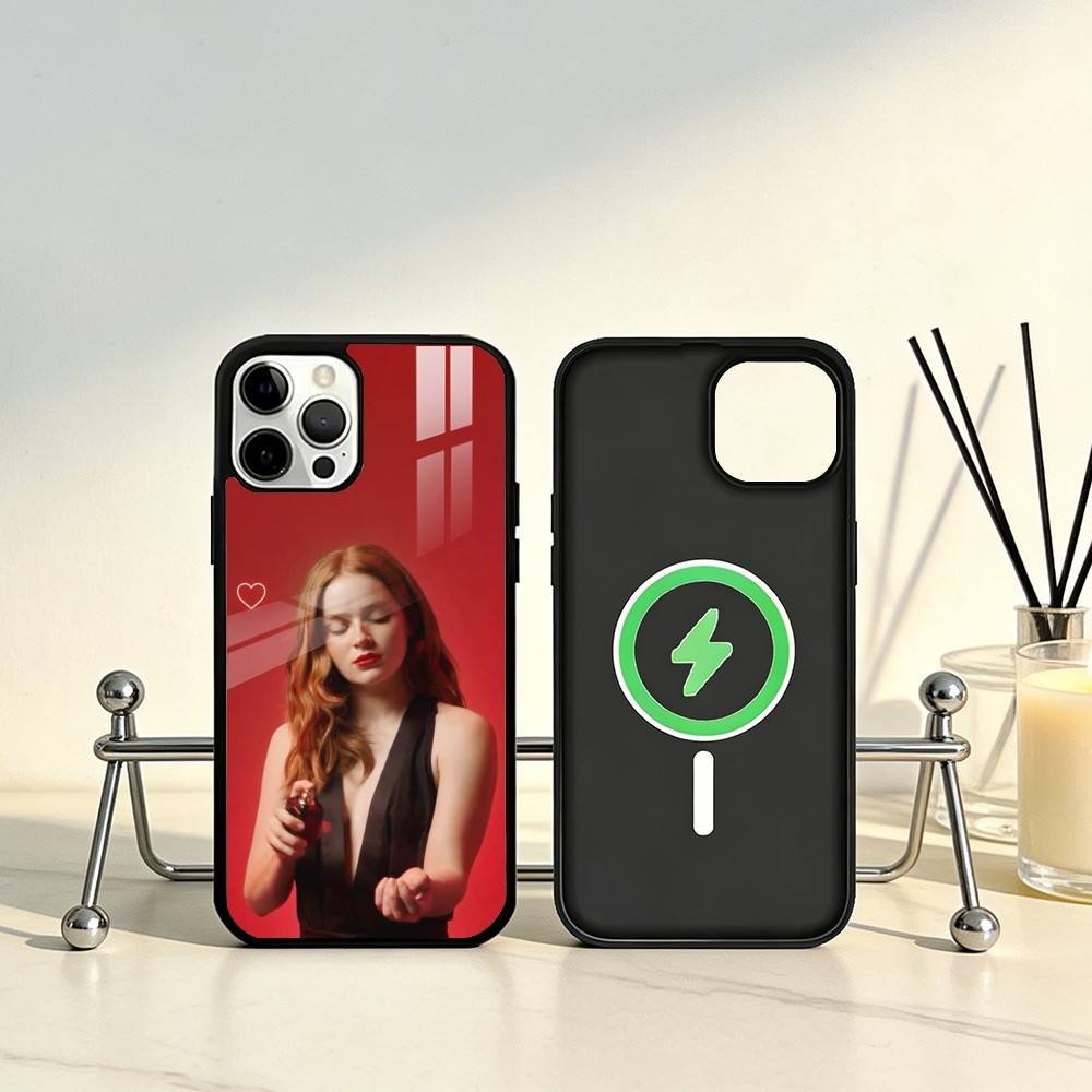

Sadie Sinkjpg A-Актер Чехол для телефона Для iPhone17,16,15,14,13,12,11 Plus,Pro Max Магнитный Для Magsafe Беспроводная зарядка iPhone14PROMAX