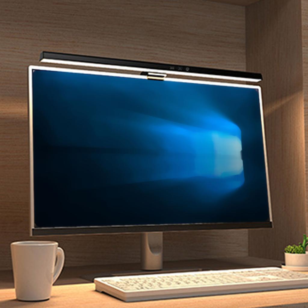 Computer Monitor Light Bar Reduce Eye Fatigue Touch Control LED Computer Monitor Lamp 60min Timing