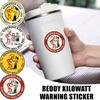 10Pcs Electric Shock Hazard Warning Stickers Electricity Will Kill You Safety Stickers For Electricians Helmet Vinyl Decals