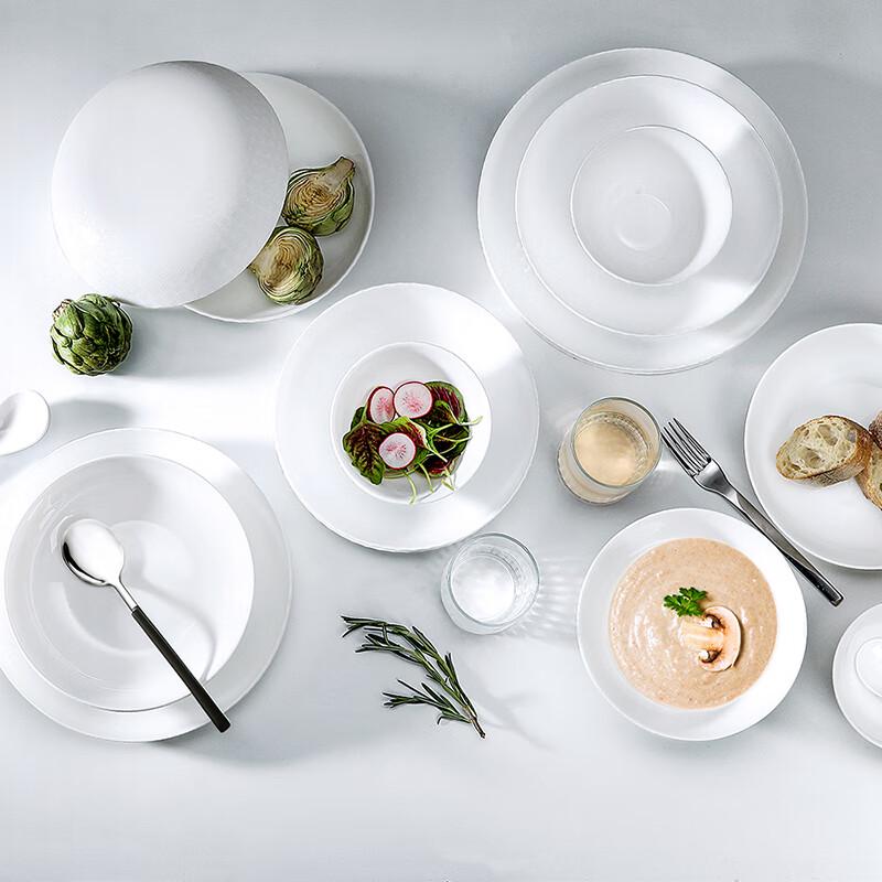 Luminarc Auspicious Cloud Embossed 6-Piece Dinnerware Set