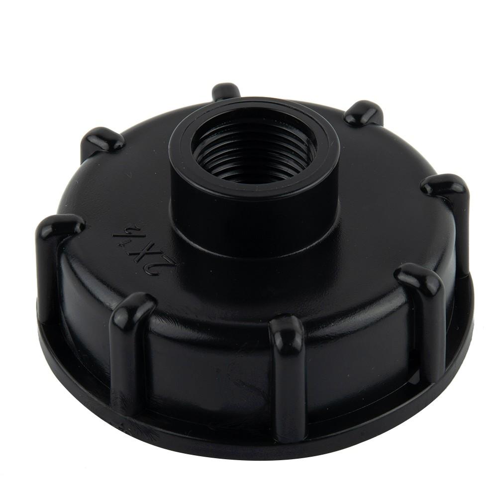 

1pc Tank Adapter 4 /6 /1 Inch Inner Black Female Adapter High Quality 1/2